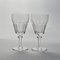 Hand-Cut Crystal Water Goblets from Val Saint Lambert, 1950s, Set of 2, Image 5