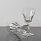 Hand-Cut Crystal Water Goblets from Val Saint Lambert, 1950s, Set of 2, Image 2