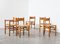 Dining Chairs and Armchair by Johan Van Gheuvel for Ad Vorm, 1957, Set of 4, Image 4