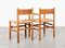 Dining Chairs and Armchair by Johan Van Gheuvel for Ad Vorm, 1957, Set of 4 14