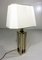 Brass and Chrome Plated Table Lamp 1