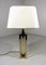 Brass and Chrome Plated Table Lamp 13