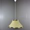 Swedish Suede Leather Hanging Lamp by Anna Ehrner for Kosta Lampan, Image 1