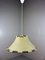 Swedish Suede Leather Hanging Lamp by Anna Ehrner for Kosta Lampan, Image 13