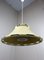 Swedish Suede Leather Hanging Lamp by Anna Ehrner for Kosta Lampan, Image 3