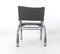 Postmodern Leather and Chrome-Plated Metal Chairs, Italy, 1970s, Set of 4 5