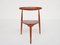 Stackable Three-Legged FH4103 Heart Chairs by Hans J. Wegner for Fritz Hansen, Denmark, 1952, Set of 8, Image 3