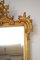 Turn of the Century Wandspiegel mit vergoldetem Holzrahmen 5