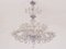 Large Murano Glass Chandelier with Leaves and Flowers from Venini, 1950s, Image 1