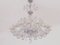 Large Murano Glass Chandelier with Leaves and Flowers from Venini, 1950s 2