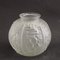 French Art Deco Etched Glass Geometric Motif Vase, 1930s 2