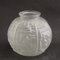 French Art Deco Etched Glass Geometric Motif Vase, 1930s, Image 5