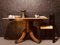 Tavolo da colazione vittoriano in mogano con ripiano in legno grezzo, Immagine 3