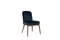 Chaise Essex en Velours Bleu par Javier Gomez 1