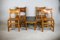 Chaises et Table Basse de Maison Regain, France, 1970s, Set de 5 23