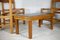 Chairs and Coffee Table from Maison Regain, France, 1970s, Set of 5 8