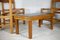 Chaises et Table Basse de Maison Regain, France, 1970s, Set de 5 8