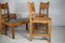 Chairs and Coffee Table from Maison Regain, France, 1970s, Set of 5 13