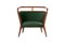 Fauteuil Empire en Velours Vert par Javier Gomez 2