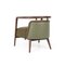 Essex Green Fabric Armchair by Javier Gomez 3