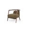 Essex Green Fabric Armchair by Javier Gomez, Image 1