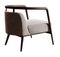 Essex Beige Velvet Armchair by Javier Gomez, Image 1