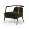 Essex Green Velvet Armchair by Javier Gomez, Image 1