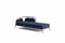 Essex Blue Velvet Daybed by Javier Gomez 1