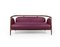 Essex Purple Leather Sofa by Javier Gomez 1