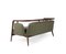 Essex Green Leather Sofa by Javier Gomez, Image 2