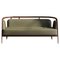 Essex Green Ledersofa von Javier Gomez 1