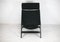 Armlehnstuhl aus Holz, Stahl und Schwarzem Leinen von Tord Bjorklund für Ikea, 1990er 9