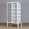 Glass & Iron Medical Cabinet, Hungary, 1970s 1