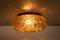 Mid-Century Pressed Glass Ceiling Lamp, 1960s 15