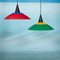 Lámpara colgante holandesa posmoderna en colores brillantes, años 80, Imagen 11