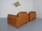 Cognac Leather DS-61 Lounge Chair & 2 Seater Sofa from de Sede, 1960s, Set of 2, Image 8