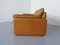 Fauteuil DS-61 en Cuir Cognac et Canapé 2 Places de de Sede, 1960s, Set de 2 23