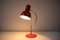 Lámpara de mesa Mid-Century en rojo de Josef Hůrka para Napako, años 70, Imagen 10