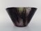 Large Vintage Bowl in Glazed Stoneware by Mari Simmulson for Upsala-Ekeby, Image 6