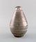 Art Deco French Vase in Glazed Stoneware by Lucien Brisdoux 3