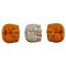 Glazed Ceramic Buttons by Stig Lindberg for Gustavsberg Studiohand, Set of 3, Image 1