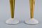 Vintage Candlesticks in Brass and Marble by Tom Dixon, Set of 2 2