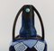 Große französische Art Deco Potter Vase von Louis Dage, 1920er 2