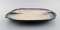 French Huge Organically Shaped Dish in Stoneware by Pol Chambost, 1940s, Image 2