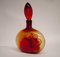 Vintage Italian Tangerine Amberina Empoli Rossini Glass Blenko Style Decanter, 1960s 4