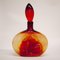 Vintage Italian Tangerine Amberina Empoli Rossini Glass Blenko Style Decanter, 1960s 8