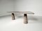 Large Marble Desk by Angelo Mangiarotti for Skipper, Italy, 1970s 2