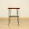 Petite Table en Placage d'Acajou, Italie, 1960s 8