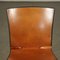 Beech & Leather Model Cos Chairs by Josep LLuscà for Cassina, Set of 4 6