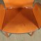 Beech & Leather Model Cos Chairs by Josep LLuscà for Cassina, Set of 4 12